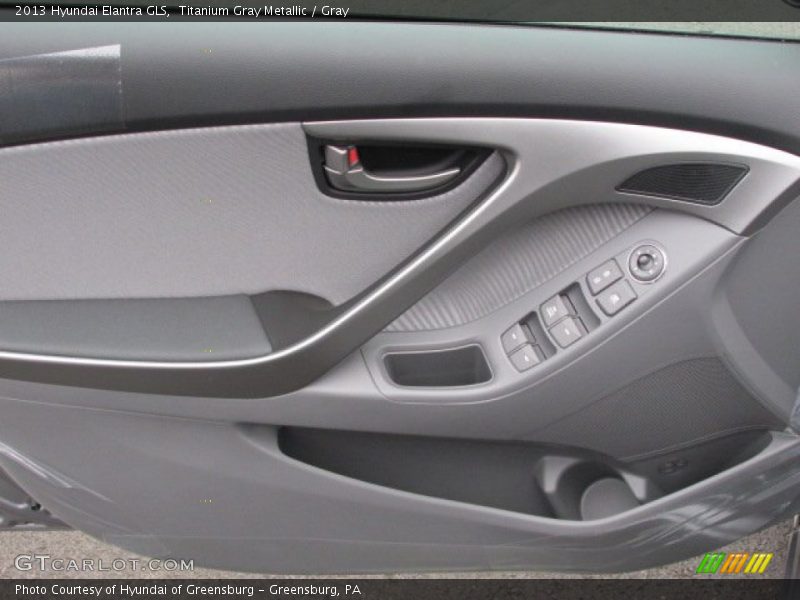 Titanium Gray Metallic / Gray 2013 Hyundai Elantra GLS