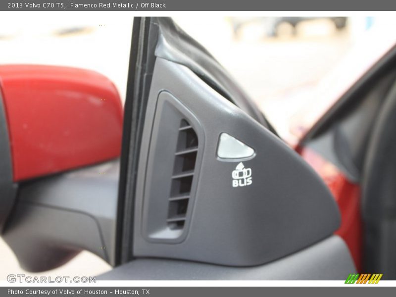 Flamenco Red Metallic / Off Black 2013 Volvo C70 T5