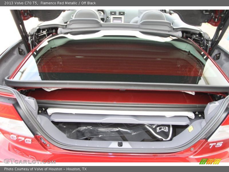 Flamenco Red Metallic / Off Black 2013 Volvo C70 T5
