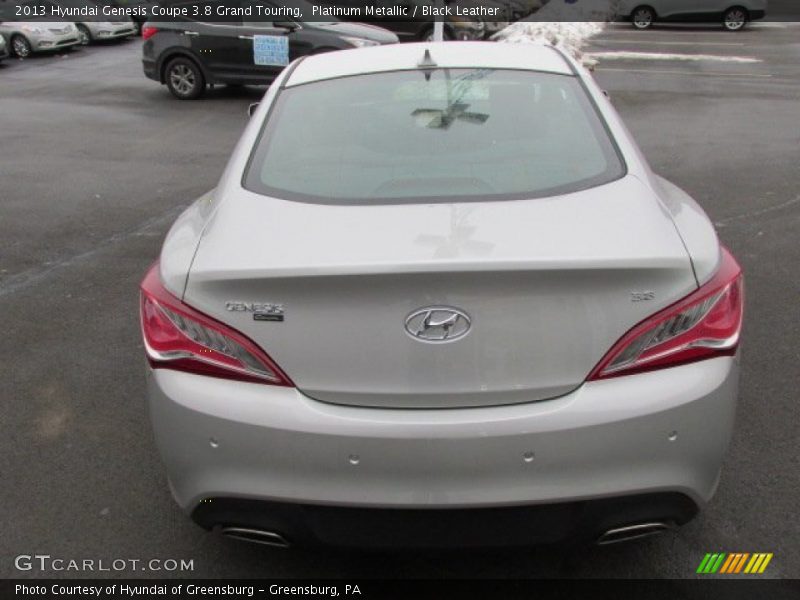 Platinum Metallic / Black Leather 2013 Hyundai Genesis Coupe 3.8 Grand Touring
