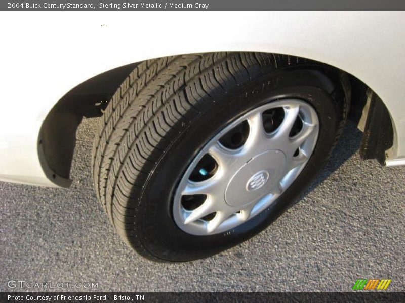 Sterling Silver Metallic / Medium Gray 2004 Buick Century Standard