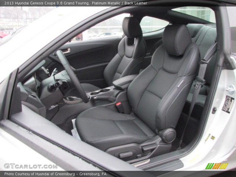  2013 Genesis Coupe 3.8 Grand Touring Black Leather Interior