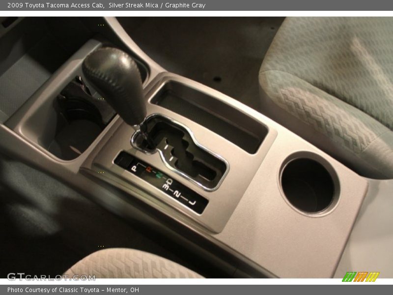 Silver Streak Mica / Graphite Gray 2009 Toyota Tacoma Access Cab