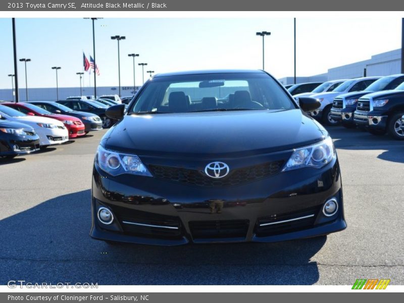 Attitude Black Metallic / Black 2013 Toyota Camry SE