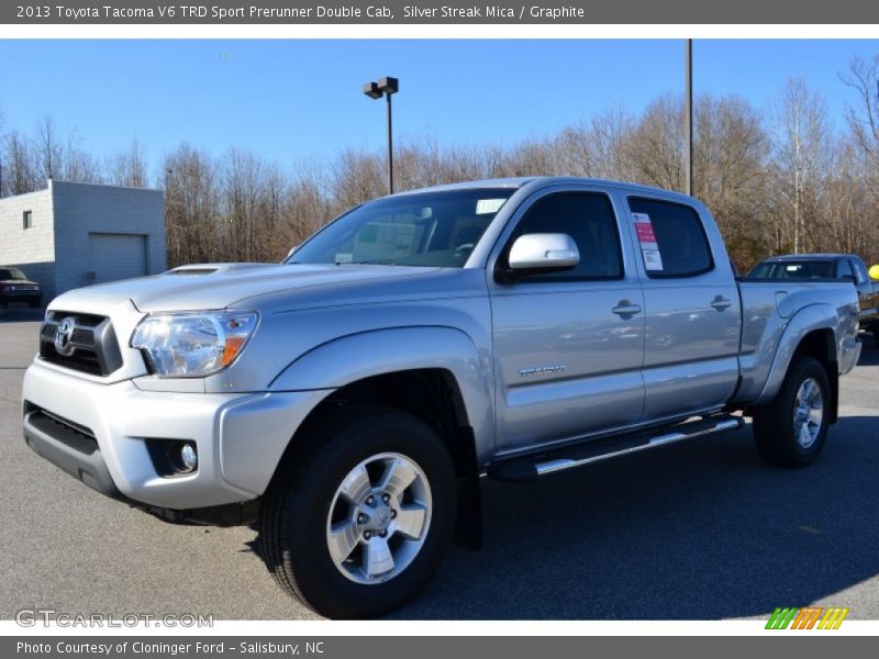 Silver Streak Mica / Graphite 2013 Toyota Tacoma V6 TRD Sport Prerunner Double Cab
