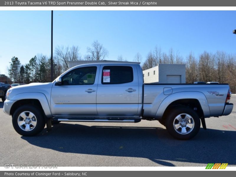 Silver Streak Mica / Graphite 2013 Toyota Tacoma V6 TRD Sport Prerunner Double Cab