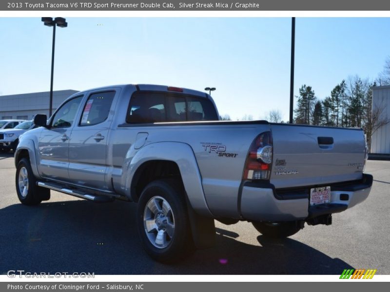 Silver Streak Mica / Graphite 2013 Toyota Tacoma V6 TRD Sport Prerunner Double Cab