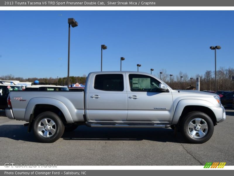  2013 Tacoma V6 TRD Sport Prerunner Double Cab Silver Streak Mica