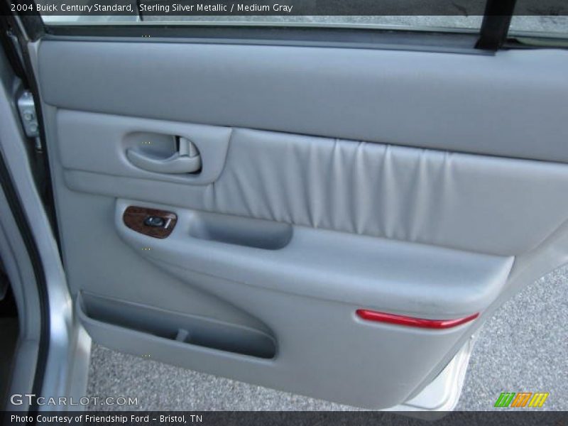 Sterling Silver Metallic / Medium Gray 2004 Buick Century Standard