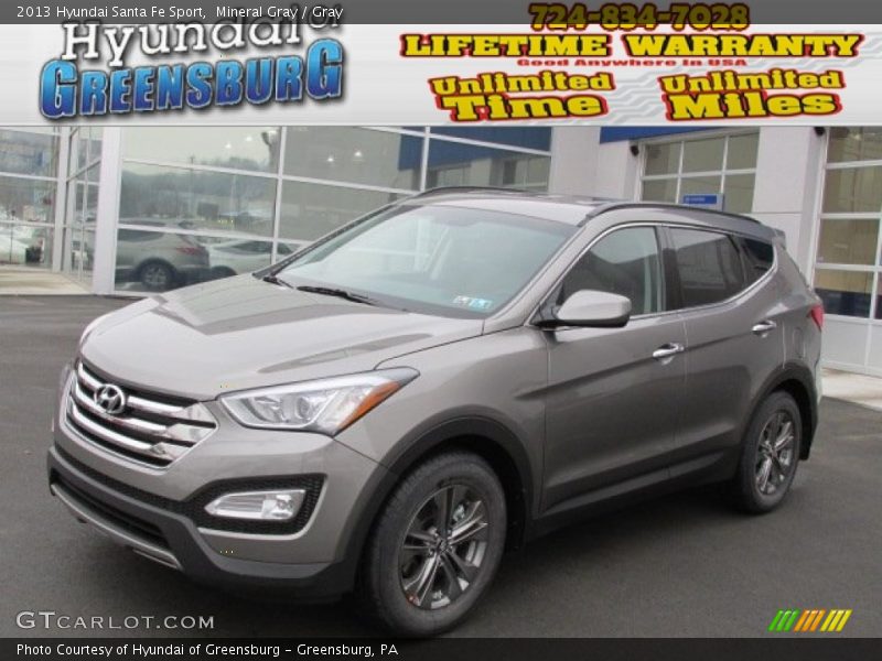 Mineral Gray / Gray 2013 Hyundai Santa Fe Sport