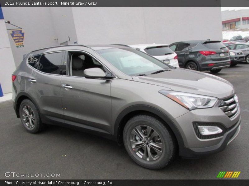 Mineral Gray / Gray 2013 Hyundai Santa Fe Sport