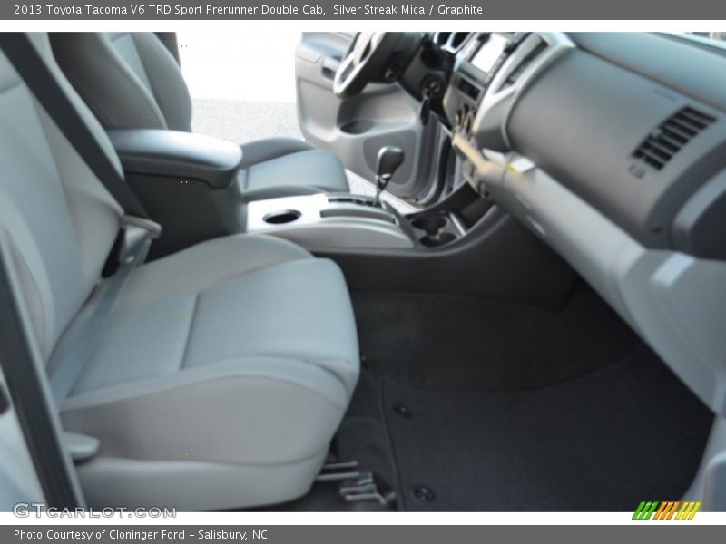 Silver Streak Mica / Graphite 2013 Toyota Tacoma V6 TRD Sport Prerunner Double Cab