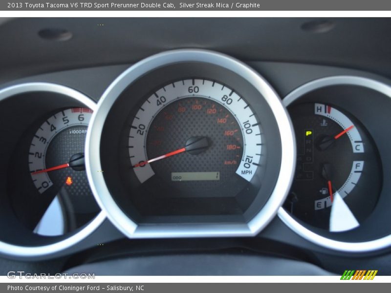  2013 Tacoma V6 TRD Sport Prerunner Double Cab V6 TRD Sport Prerunner Double Cab Gauges