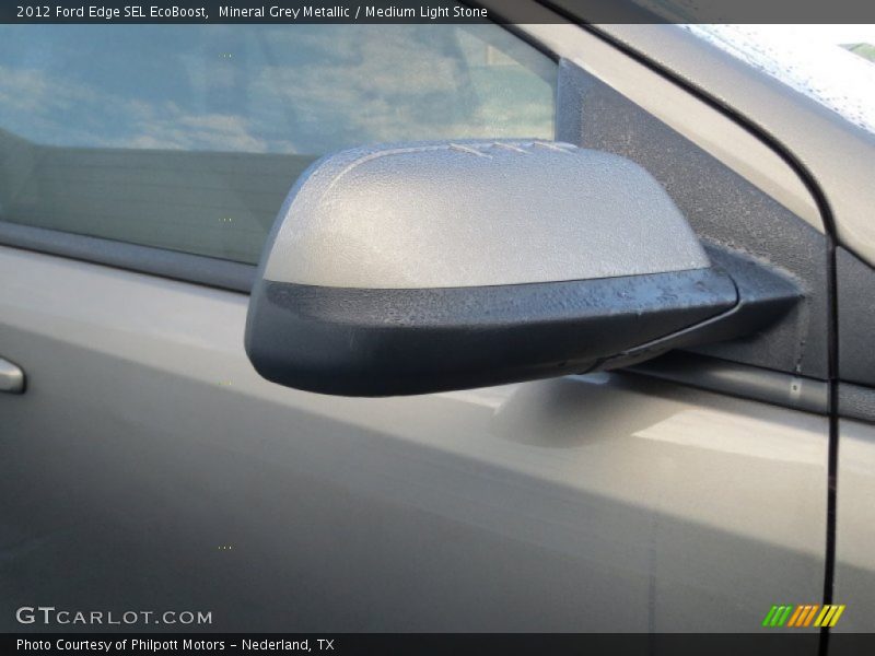 Mineral Grey Metallic / Medium Light Stone 2012 Ford Edge SEL EcoBoost