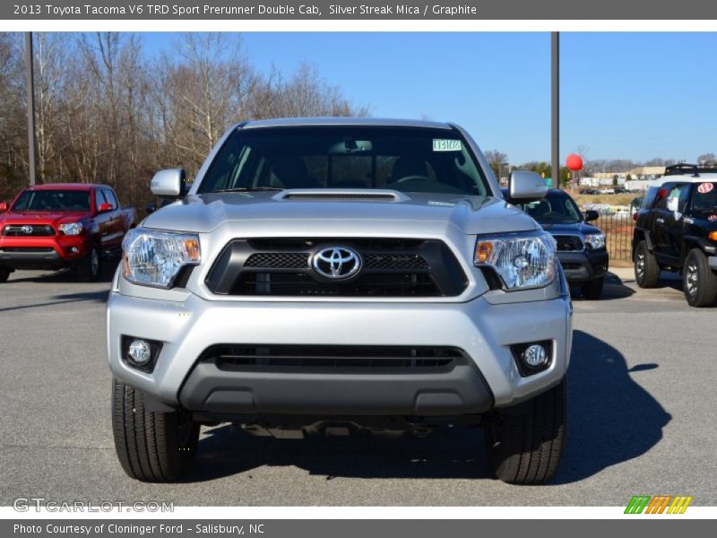 Silver Streak Mica / Graphite 2013 Toyota Tacoma V6 TRD Sport Prerunner Double Cab