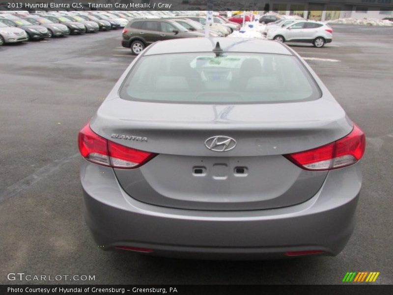 Titanium Gray Metallic / Gray 2013 Hyundai Elantra GLS