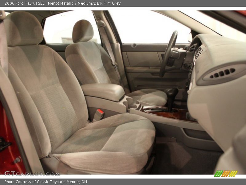 Merlot Metallic / Medium/Dark Flint Grey 2006 Ford Taurus SEL