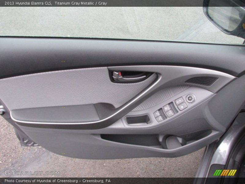 Titanium Gray Metallic / Gray 2013 Hyundai Elantra GLS