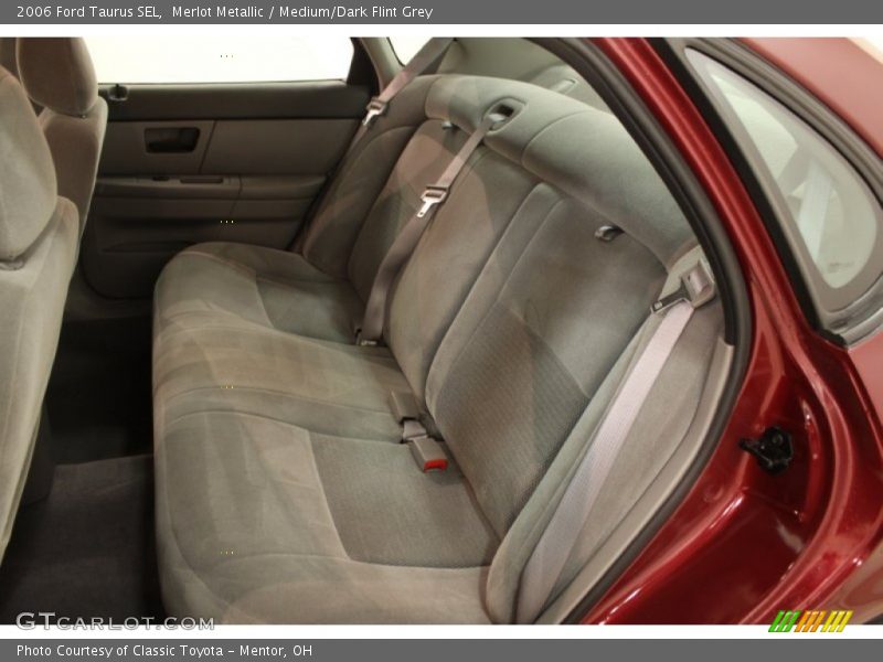 Merlot Metallic / Medium/Dark Flint Grey 2006 Ford Taurus SEL
