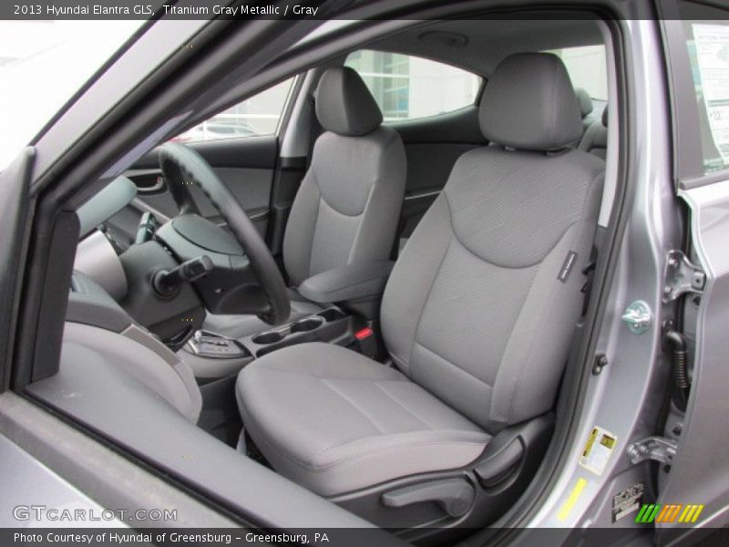 Titanium Gray Metallic / Gray 2013 Hyundai Elantra GLS