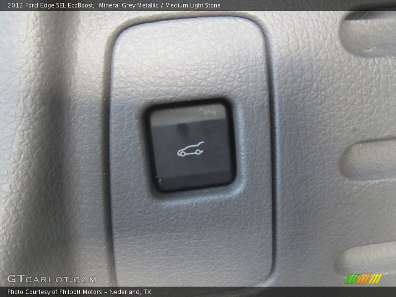 Mineral Grey Metallic / Medium Light Stone 2012 Ford Edge SEL EcoBoost