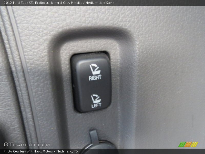 Mineral Grey Metallic / Medium Light Stone 2012 Ford Edge SEL EcoBoost
