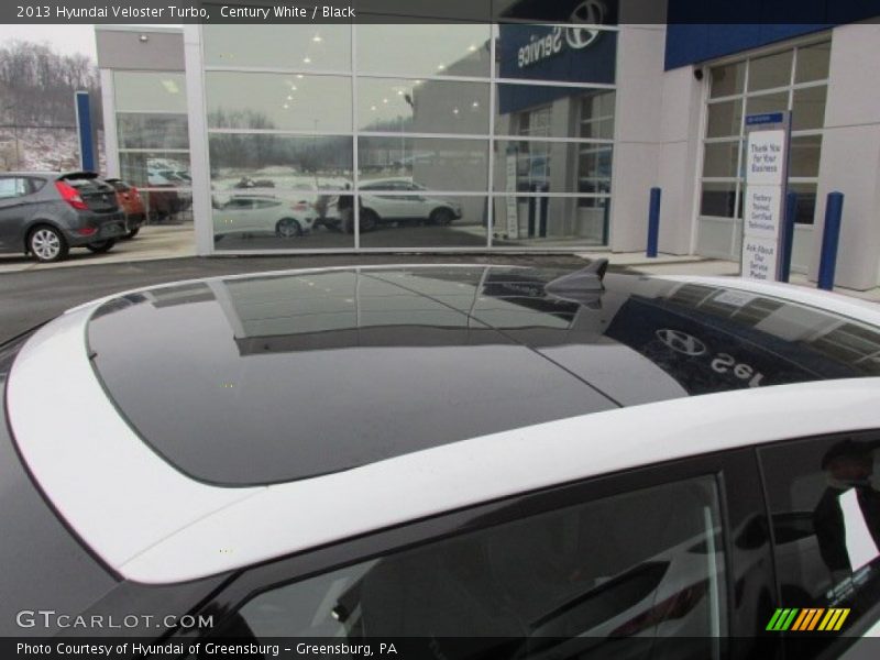 Century White / Black 2013 Hyundai Veloster Turbo