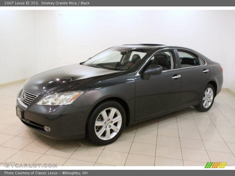 Smokey Granite Mica / Black 2007 Lexus ES 350