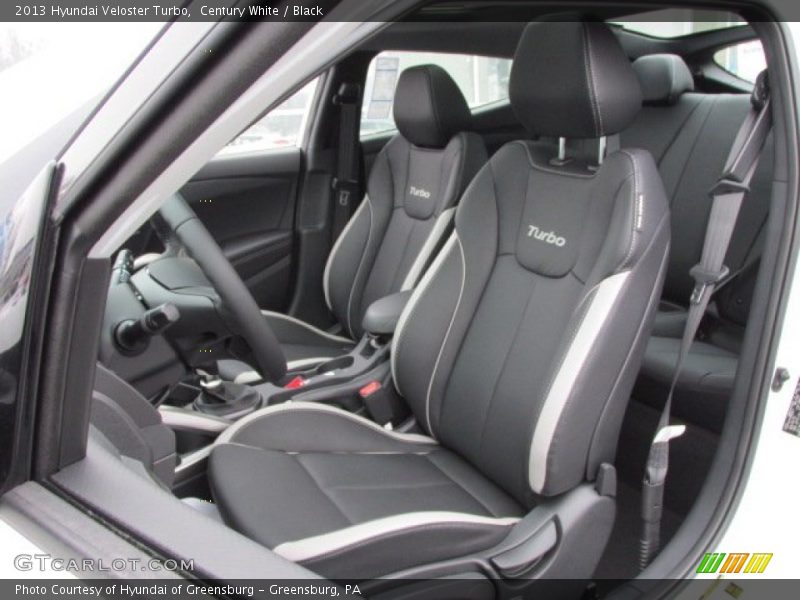 Front Seat of 2013 Veloster Turbo