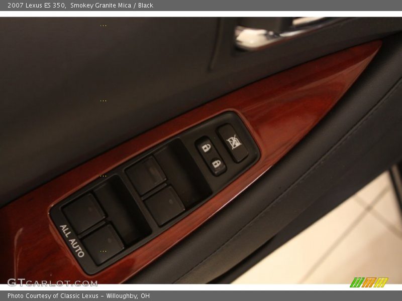 Smokey Granite Mica / Black 2007 Lexus ES 350
