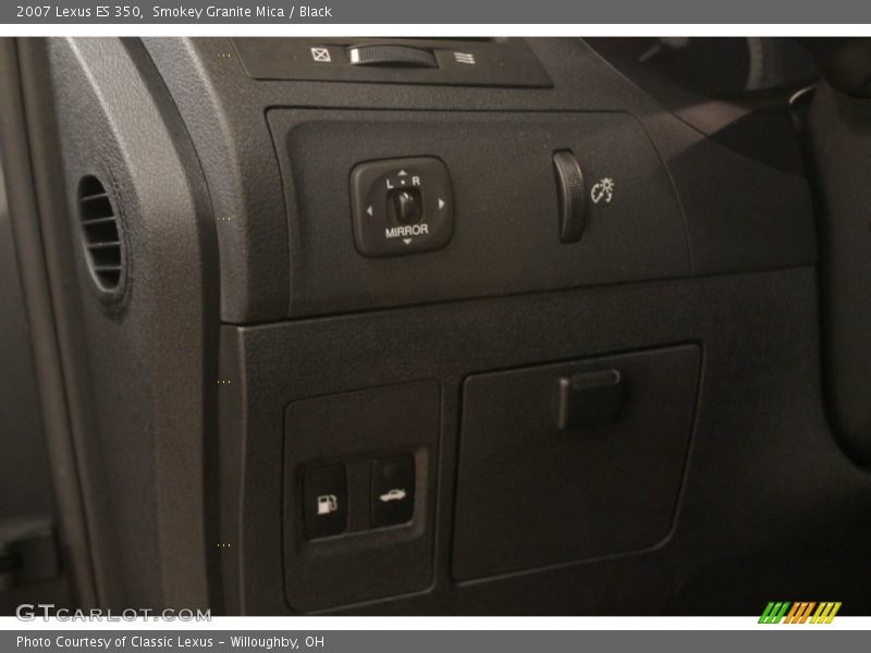 Smokey Granite Mica / Black 2007 Lexus ES 350