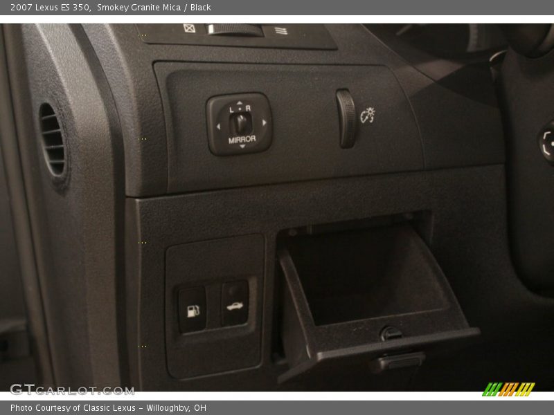 Smokey Granite Mica / Black 2007 Lexus ES 350