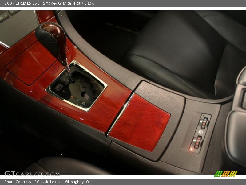 Smokey Granite Mica / Black 2007 Lexus ES 350