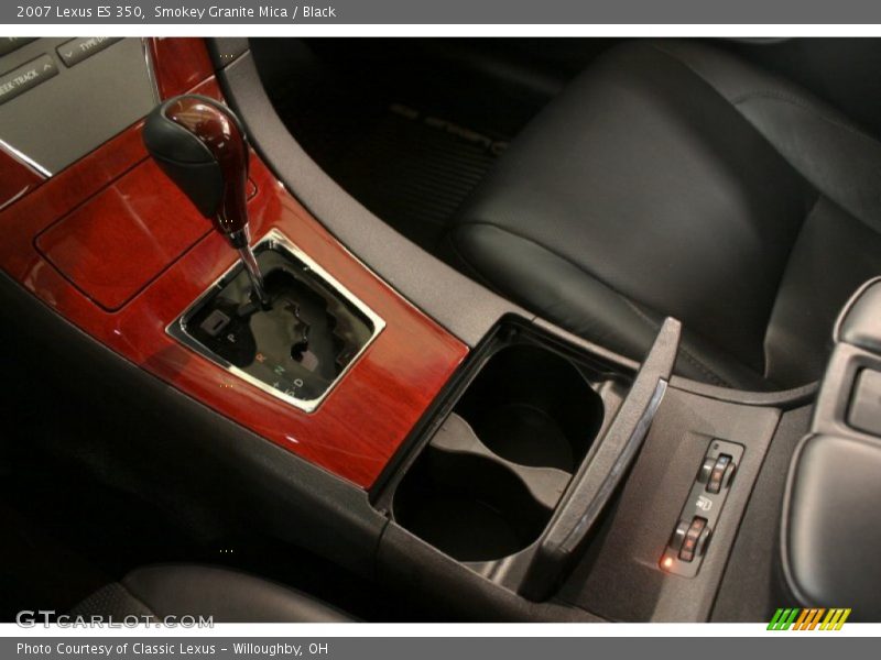 Smokey Granite Mica / Black 2007 Lexus ES 350