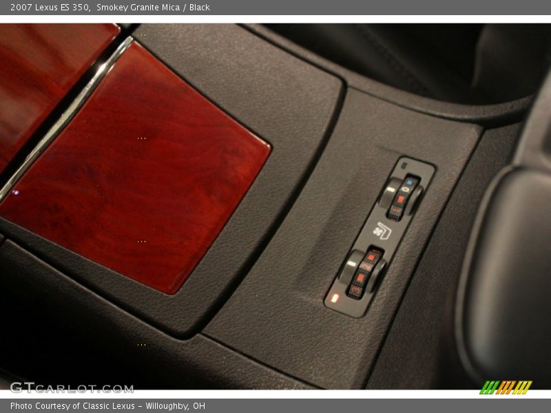 Smokey Granite Mica / Black 2007 Lexus ES 350