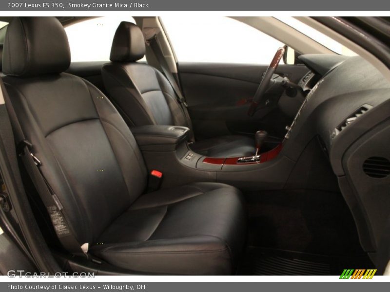 Smokey Granite Mica / Black 2007 Lexus ES 350