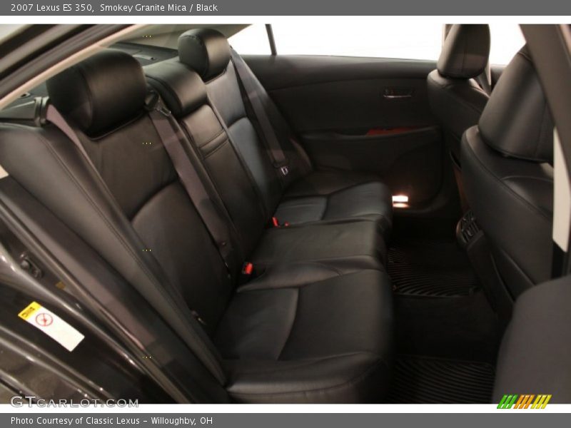 Smokey Granite Mica / Black 2007 Lexus ES 350