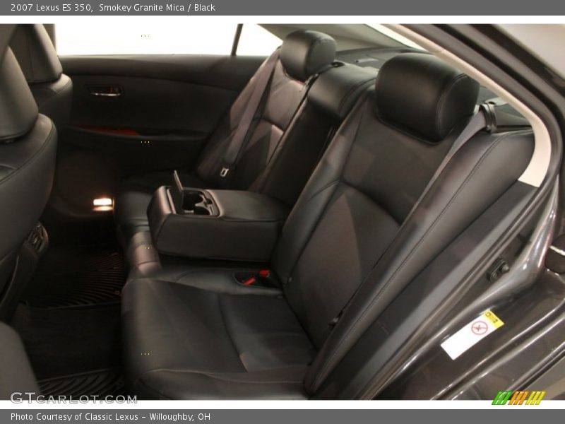 Smokey Granite Mica / Black 2007 Lexus ES 350