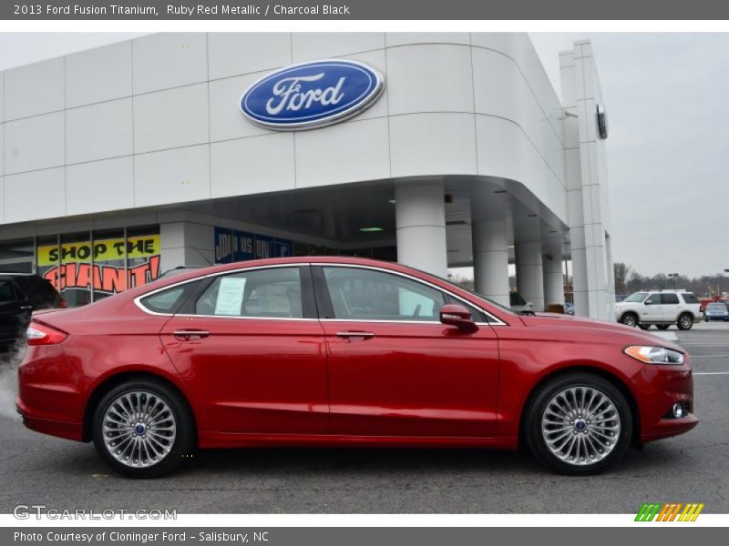  2013 Fusion Titanium Ruby Red Metallic