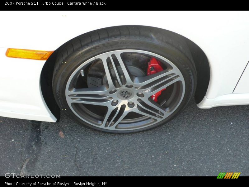 Carrara White / Black 2007 Porsche 911 Turbo Coupe