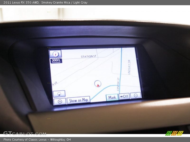 Smokey Granite Mica / Light Gray 2011 Lexus RX 350 AWD