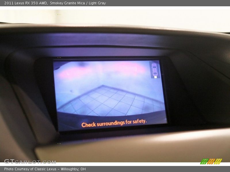 Smokey Granite Mica / Light Gray 2011 Lexus RX 350 AWD