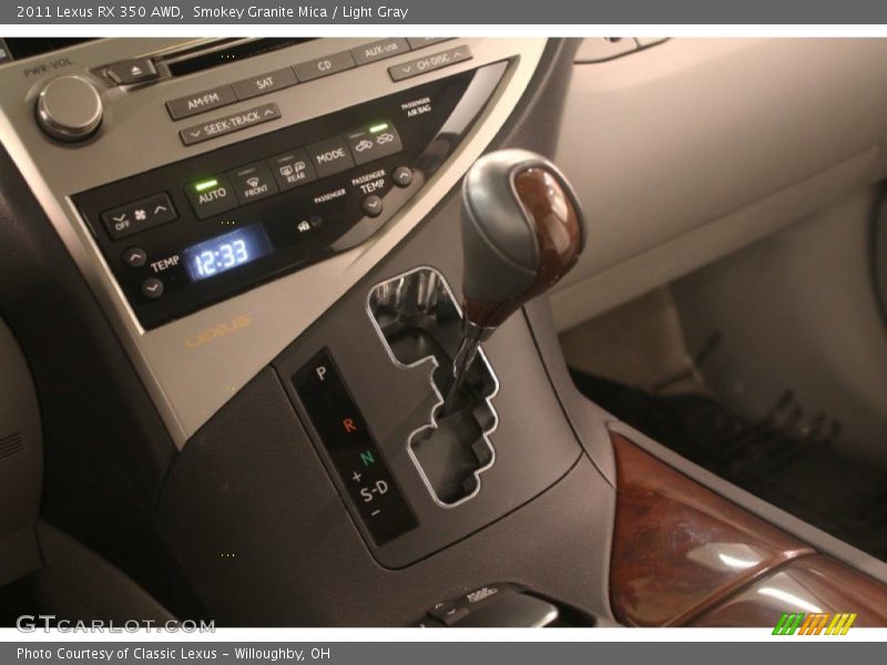  2011 RX 350 AWD 6 Speed ECT-i Automatic Shifter