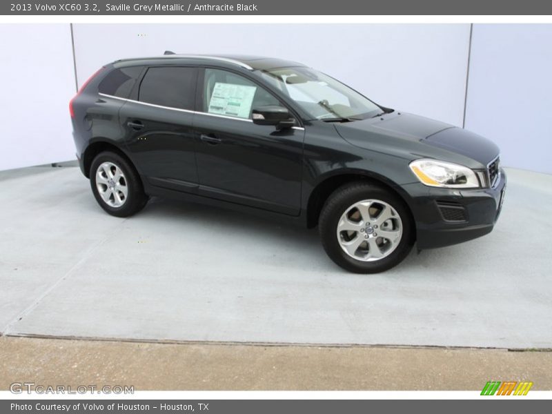 Saville Grey Metallic / Anthracite Black 2013 Volvo XC60 3.2