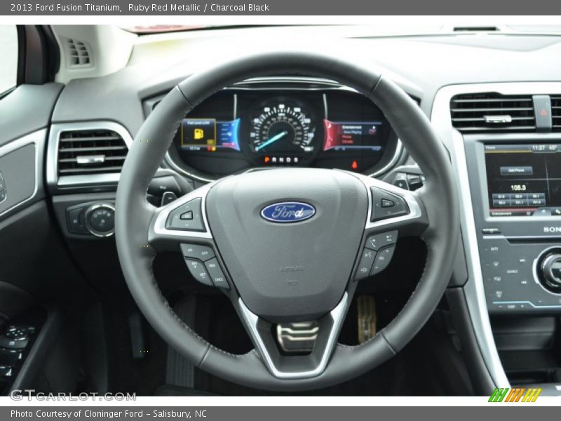  2013 Fusion Titanium Steering Wheel