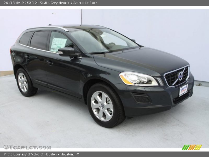 Saville Grey Metallic / Anthracite Black 2013 Volvo XC60 3.2