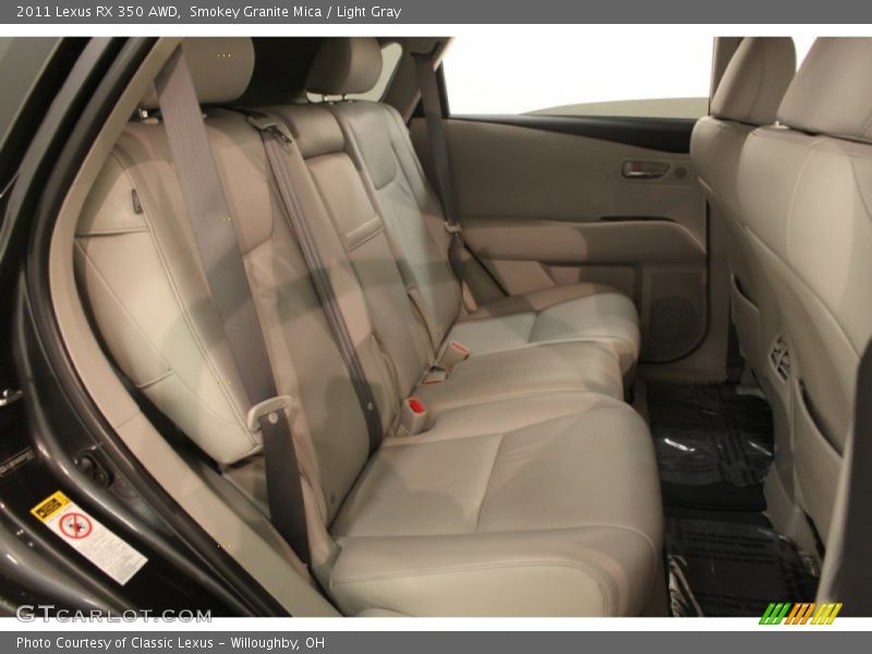 Smokey Granite Mica / Light Gray 2011 Lexus RX 350 AWD