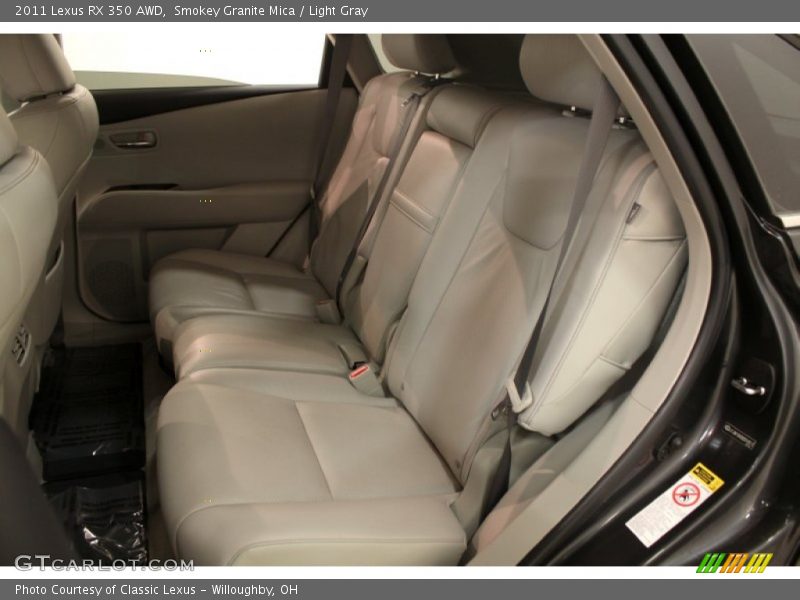 Smokey Granite Mica / Light Gray 2011 Lexus RX 350 AWD
