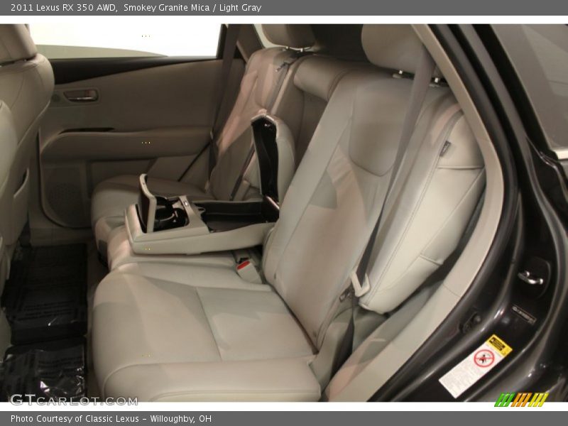 Smokey Granite Mica / Light Gray 2011 Lexus RX 350 AWD