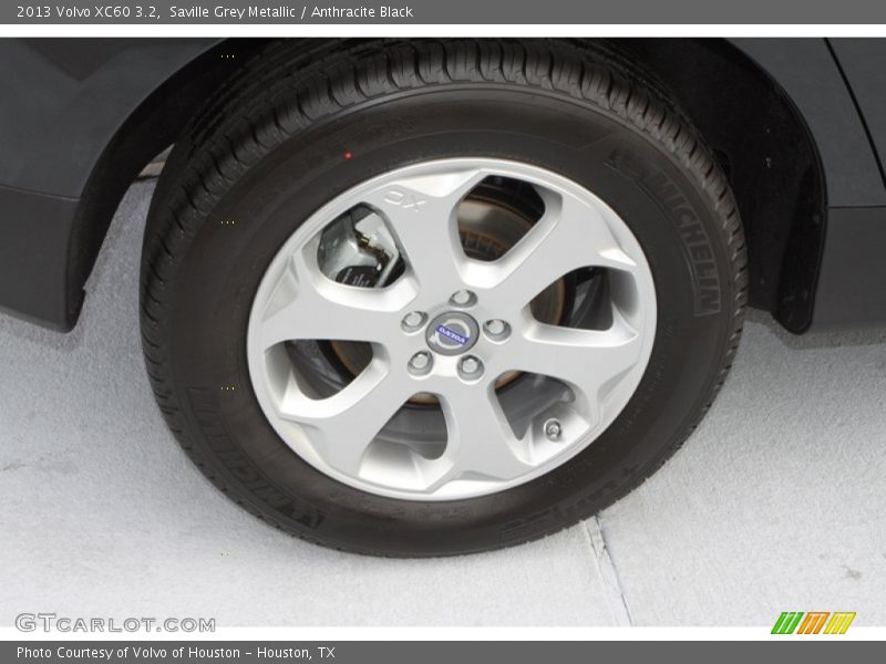 Saville Grey Metallic / Anthracite Black 2013 Volvo XC60 3.2